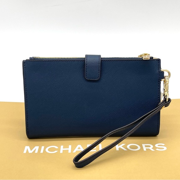 Michael Kors Large Double Zip Wallet Wristlet - Picture 4 of 7